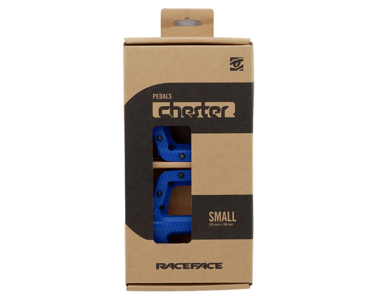 Race Face Chester Composite Platform Pedals (Blue) (S) - view 3